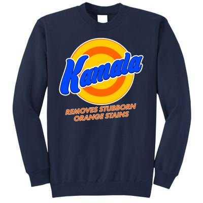 Funny Kamala Removes Stubborn Orange Stains Tall Sweatshirt