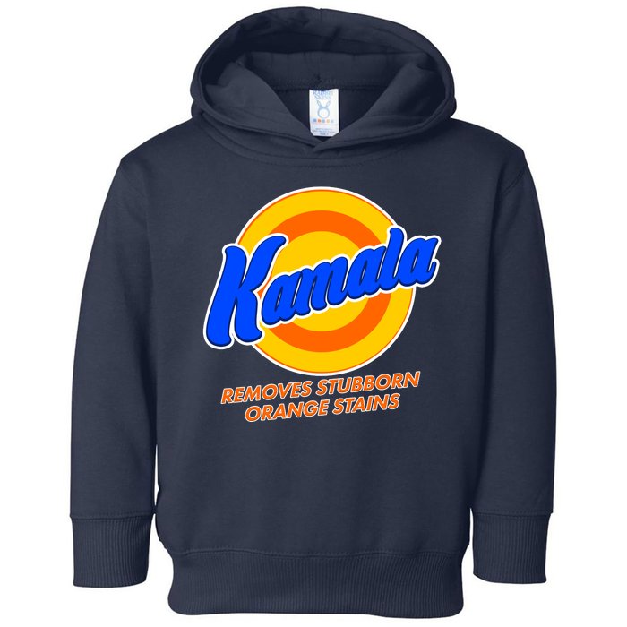 Funny Kamala Removes Stubborn Orange Stains Toddler Hoodie