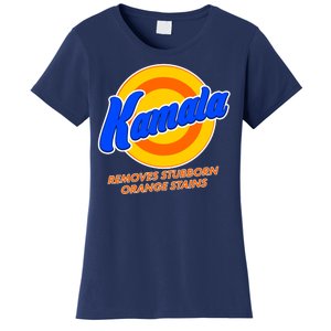 Funny Kamala Removes Stubborn Orange Stains Women's T-Shirt