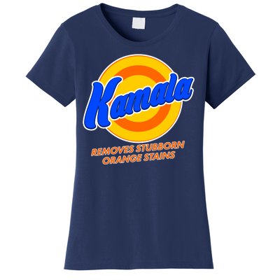 Funny Kamala Removes Stubborn Orange Stains Women's T-Shirt