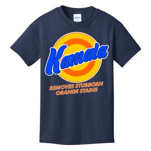 Funny Kamala Removes Stubborn Orange Stains Kids T-Shirt