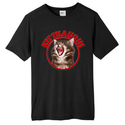 Funny Kittisaurus  Tall Fusion ChromaSoft Performance T-Shirt