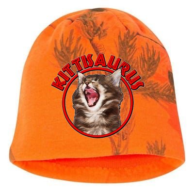 Funny Kittisaurus  Kati - Camo Knit Beanie