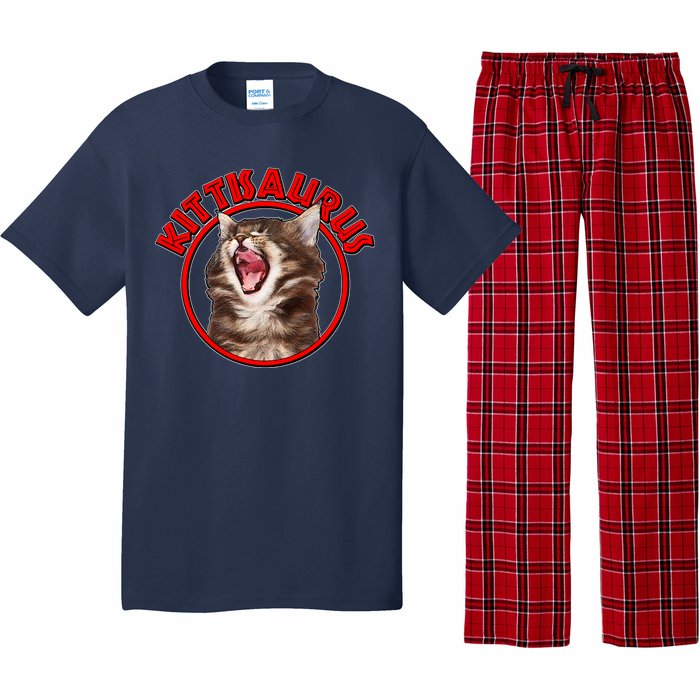 Funny Kittisaurus  Pajama Set