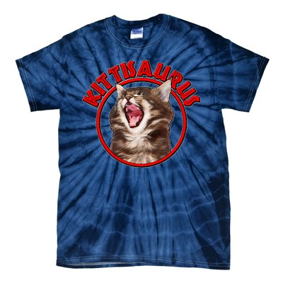 Funny Kittisaurus  Tie-Dye T-Shirt