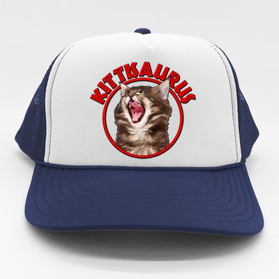 Funny Kittisaurus  Trucker Hat