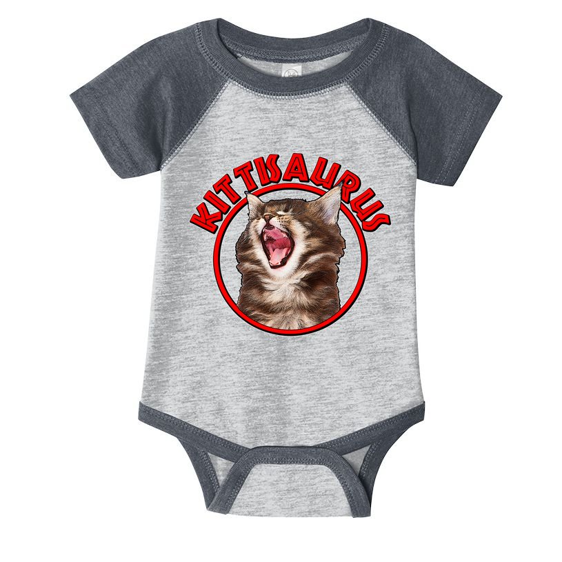Funny Kittisaurus  Infant Baby Jersey Bodysuit