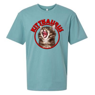 Funny Kittisaurus  Sueded Cloud Jersey T-Shirt