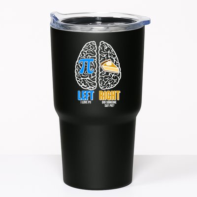 Funny Left Right Brain Pi Pie Tumbler
