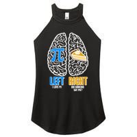 Funny Left Right Brain Pi Pie Women's Perfect Tri Rocker Tank