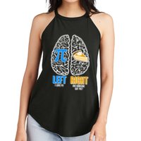 Funny Left Right Brain Pi Pie Women's Perfect Tri Rocker Tank
