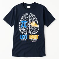 Funny Left Right Brain Pi Pie Tall T-Shirt