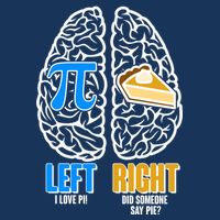 Funny Left Right Brain Pi Pie Legacy Cool Fit Booney Bucket Hat