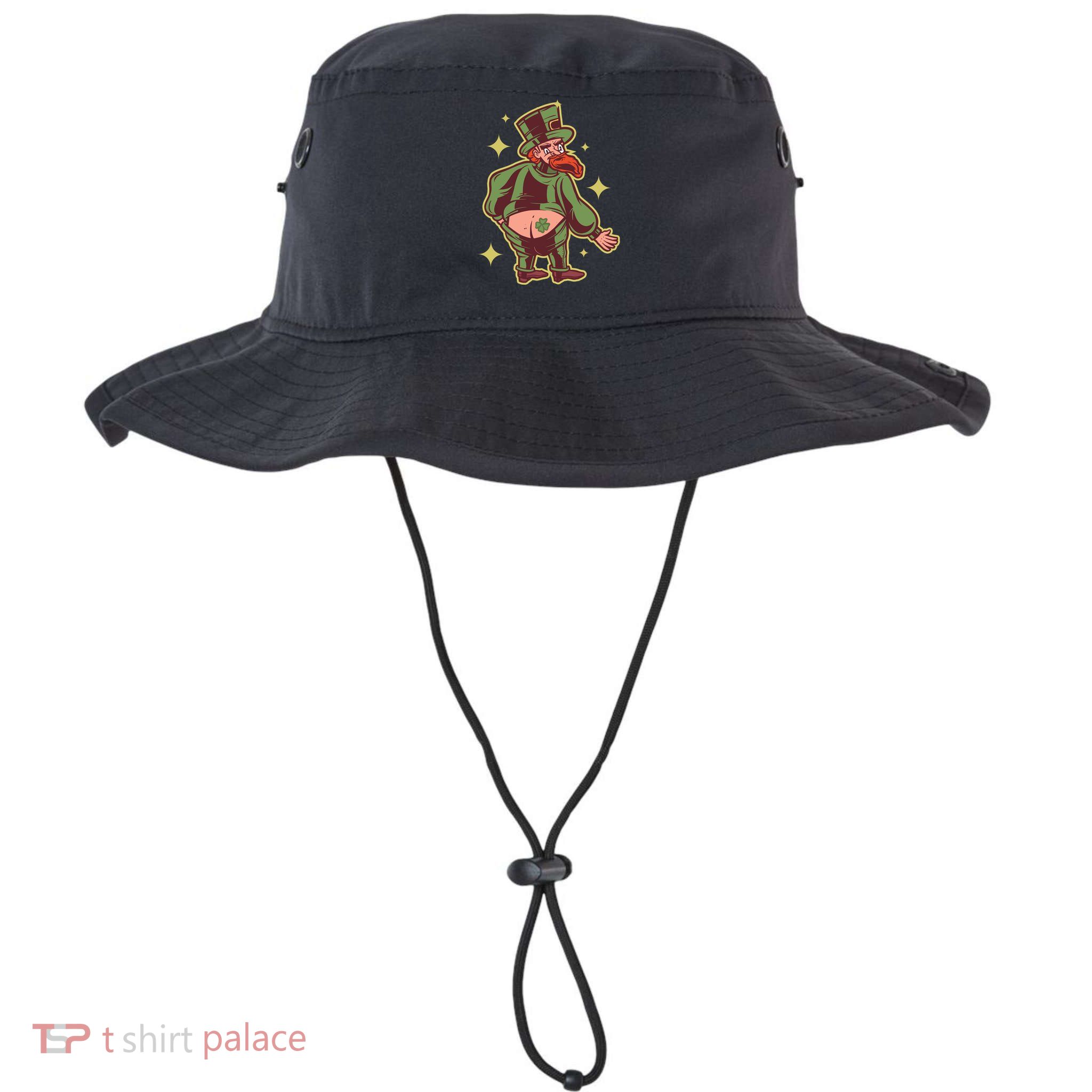 Funny Leprechaun Tattoo Bucket Hat
