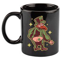 Funny Leprechaun Tattoo 11oz C Handle Ceramic Mug