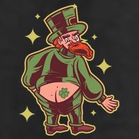 Funny Leprechaun Tattoo 11oz C Handle Ceramic Mug