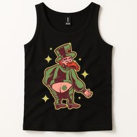 Funny Leprechaun Tattoo Tank Top