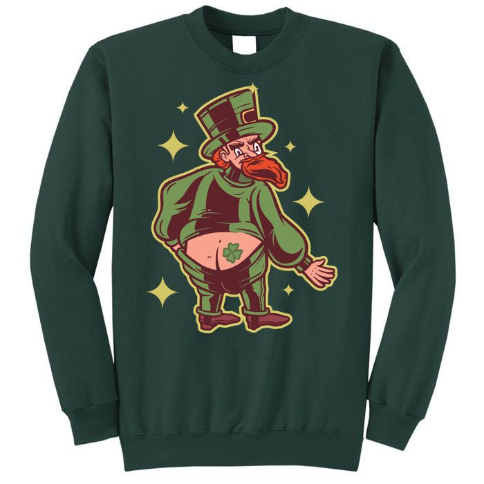 Funny Leprechaun Tattoo Sweatshirt