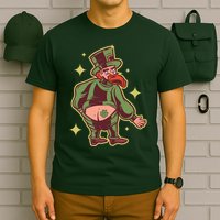 Funny Leprechaun Tattoo T-Shirt