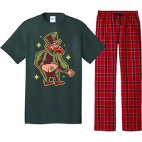 Funny Leprechaun Tattoo Pajama Set