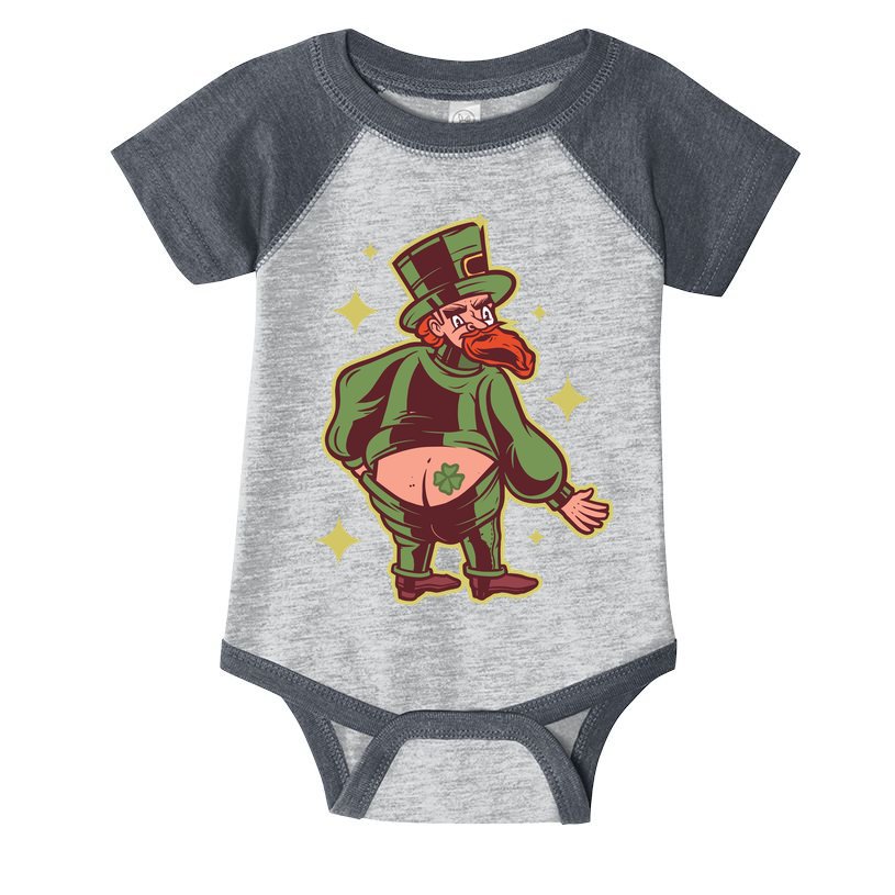 Funny Leprechaun Tattoo Infant Baby Jersey Bodysuit