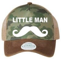 Funny Little Man Mustache Legacy Tie Dye Trucker Hat