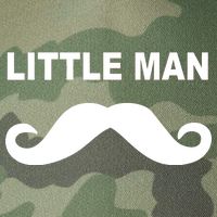 Funny Little Man Mustache Legacy Tie Dye Trucker Hat