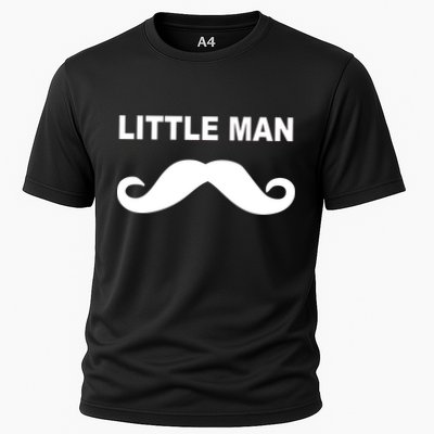 Funny Little Man Mustache Performance Shirt