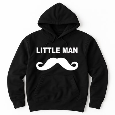 Funny Little Man Mustache Hoodie
