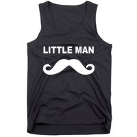 Funny Little Man Mustache Tank Top