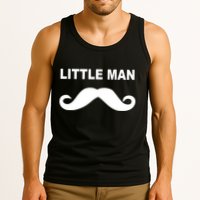 Funny Little Man Mustache Tank Top
