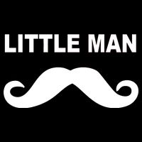 Funny Little Man Mustache Wool Snapback Cap