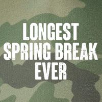 Funny Longest Spring Break Ever Quarantine  Legacy Tie Dye Trucker Hat