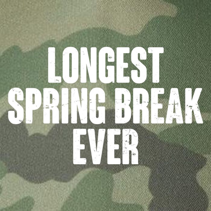 Funny Longest Spring Break Ever Quarantine  Legacy Tie Dye Trucker Hat