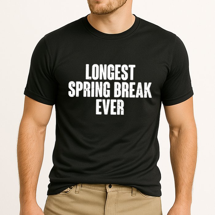 Funny Longest Spring Break Ever Quarantine  Performance Shirt