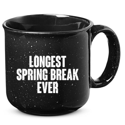 Funny Longest Spring Break Ever Quarantine  15oz Campfire Ceramic Mug