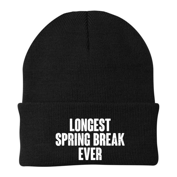 Funny Longest Spring Break Ever Quarantine  Beanie