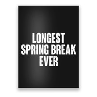 Funny Longest Spring Break Ever Quarantine  Poster