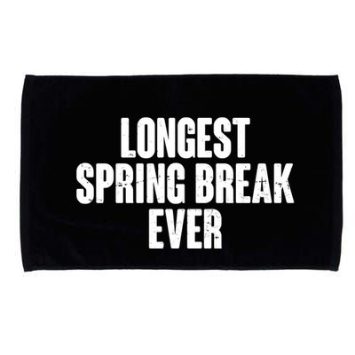 Funny Longest Spring Break Ever Quarantine  Microfiber Hand Towel