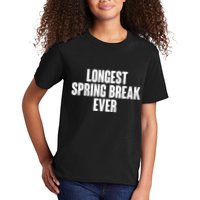 Funny Longest Spring Break Ever Quarantine  Kids T-Shirt