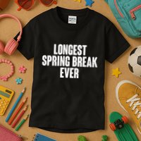 Funny Longest Spring Break Ever Quarantine  Kids T-Shirt