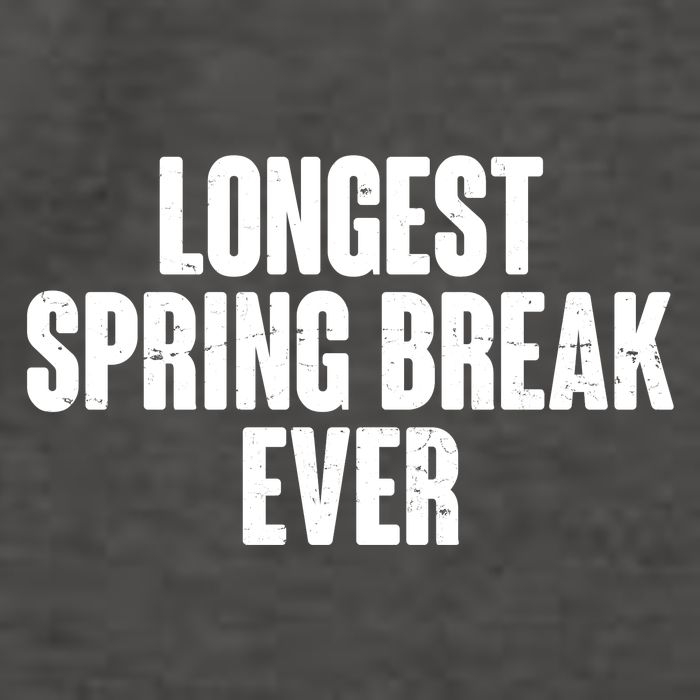 Funny Longest Spring Break Ever Quarantine  Vector Backpack
