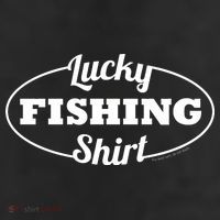 Funny Lucky Fishing 11oz C Handle Ceramic Mug