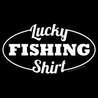 Funny Lucky Fishing Youth Performance Sprint T-Shirt