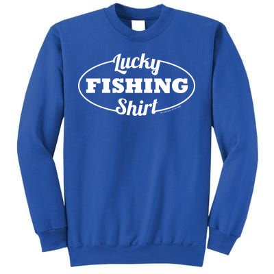 Funny Lucky Fishing Sweatshirt