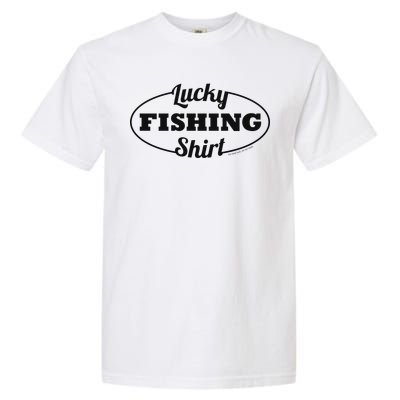 Funny Lucky Fishing Garment-Dyed Heavyweight T-Shirt