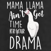 Funny Mama Llama Ain't Got Time For Your Drama Adult Drive Performance Visor