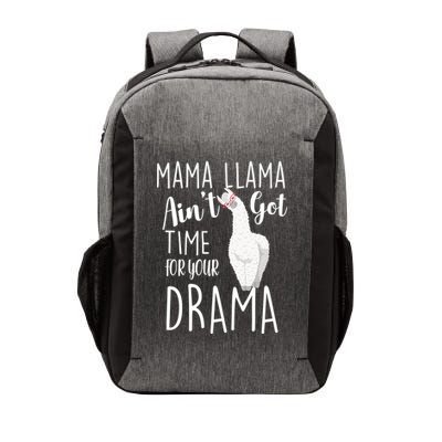 Funny Mama Llama Ain't Got Time For Your Drama Vector Backpack