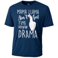 Funny Mama Llama Ain't Got Time For Your Drama Cooling Performance Crew T-Shirt