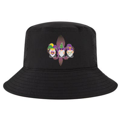 Funny Mardi Gras Gnomes Cool Comfort Performance Bucket Hat